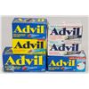 Image 1 : BAG OF ASSORTED PAIN RELIEF PILLS (MOSTLY ADVIL)