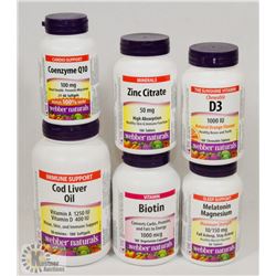 BAG OF ASSORTED SUPPLEMENTS