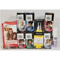 BAG OF ASSORTED HAIR MAKEUP