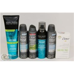 BAG OF DRY SHAMPOO AND MORE