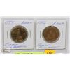 Image 1 : 1994, 1995 CANADIAN COMMEMORATIVE LOONIES
