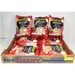 LOT OF NESCAFE BLEND AND BREW ORIGINAL TIPID PACK