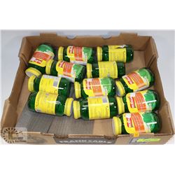 LOT OF BUENAS GREEN COCONUT GEL IN SYRUP.