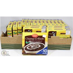 LOT OF CHAMP-O-RADO CHOCOLATE RICE PORRIDGE MIX