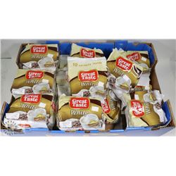LARGE BOX OF GREAT TASTE WHITE 3-IN-1 COFFEE MIX