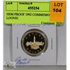 Image 1 : GEM PROOF 1992 COMMEMORATIVE LOONIE