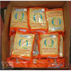 BOX OF SUPER SPECIAL PALABOK CORN STARCH STICKS.
