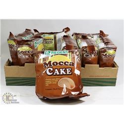 FLAT OF REGENT MOCCA CAKES.