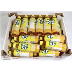 FLAT OF C2 COOL AND CLEAN LEMON GREEN TEA.