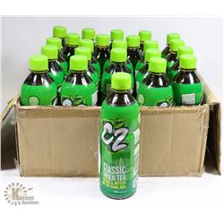 FLAT OF C2 COOL AND CLEAN CLASSIC GREEN TEA.