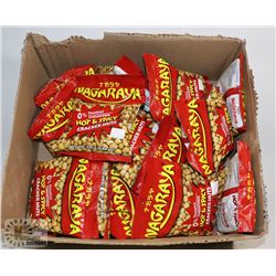 FLAT OF NAGARAYA HOT N SPICY CRACKER NUTS