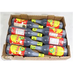 FLAT OF MARCA PINA SOYA SAUCE 1L BOTTLES.