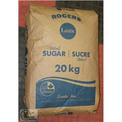 BAG OF ROGERS FINE REAL SUGAR 20KG BAG