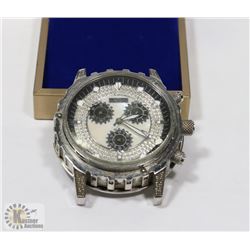 JOJO TYROL REAL DIAMOND WATCH FACE,  NEEDS TLC