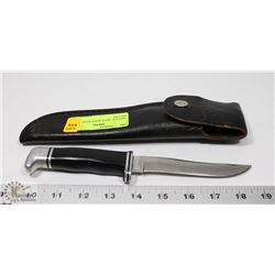 VINTAGE  BUCK KNIFE WITH SHEATH