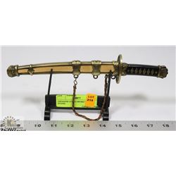 JAPANESE STYLE SWORD WITH STAND
