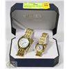 Image 1 : GENEVA CLASSIC HIS AND HERS WATCH SET