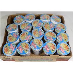 FLAT OF NISSIN CUP NOODLES SEAFOOD FLAVOUR