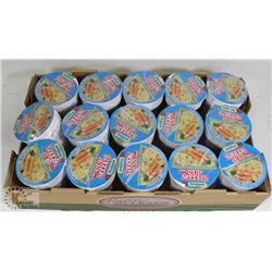 FLAT OF NISSIN CUP NOODLES SEAFOOD FLAVOUR