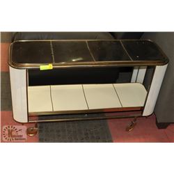 MID CENTURY SERVING CART