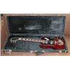 Image 1 : RAVEN GUITAR SG STYLE MID 60'S WITH HARD CASE