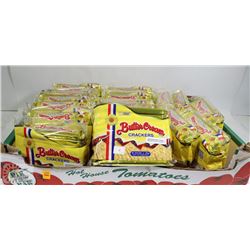 FLAT OF BUTTER CREAM CRACKERS