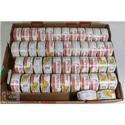 LARGE FLAT OF CENTURY FLAKED LIGHT TUNA IN SOYA