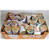 Image 1 : LARGE FLAT OF ASSORTED INSTANT NOODLE CUPS