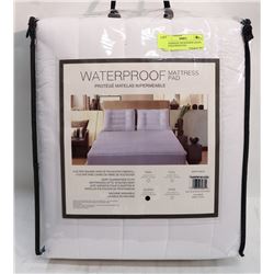 WATERPROOF MICROFIBER QUEEN SIZE MATTRESS PAD