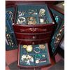 Image 3 : QUEEN ANN STYLED SEVEN DRAWER JEWELLERY CHEST