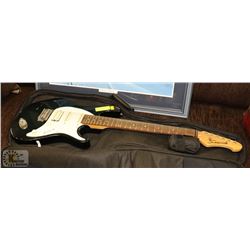 SAMICK GUIATR GREEN ELECTRIC WITH SOFT CASE