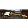 Image 1 : SAMICK GUIATR GREEN ELECTRIC WITH SOFT CASE