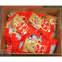 LARGE BOX OF ASSORTED FLAVOUR PORK GRINDS