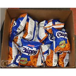 LARGE BOX OF CHIPPY CHILI AND CHEESE CORN CHIPS