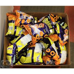 LARGE BOX OF CHEESE RING SNACKS