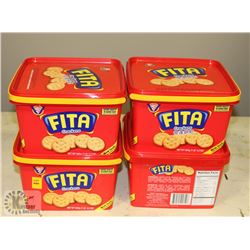 LOT OF 4 FITA CRACKERS