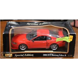 MAISTO 2000 SVT MUSTANG COBRA R 1:18 SCALE DIE