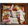 Image 1 : BOX OF BBQ FLAVOURED CLOVER CHIPS