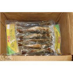 BOX OF SMOKED ROUND SCAD 227G PER PACK