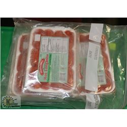 BAG OF FROZEN HOT CURED SAUSAGE