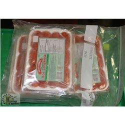 BAG OF FROZEN HOT CURED SAUSAGE