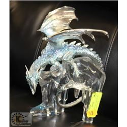 MICHAEL WHELAN'S LORD OF THE ICY REALM DRAGON ON