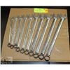 Image 1 : 10 CONSECUTIVE SNAP-ON WRENCHES 10-19MM