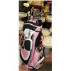 Image 1 : LADIES PING ZING GOLF CLUBS IN CALLAWAY BAG