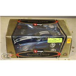 DURAGO 1996 DODGE VIPER GTS COUPE 1:18 SCALE DIE