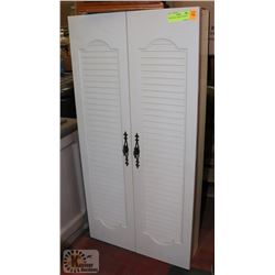 WHITE WALL CABINET 36"X18"X5"