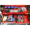 Image 2 : MASTERCRAFT 8 DRAWER TOOL BOX WITH ASSORTED