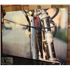 Image 1 : APOLLO VINTAGE BIKE PRINT ON CANVAS 60 X 40
