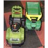 Image 1 : KIDS JEEP AND DUMP TRUCK