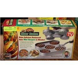 SLIDER STATION DELICIOUS MINI BURGER IN MINUTES